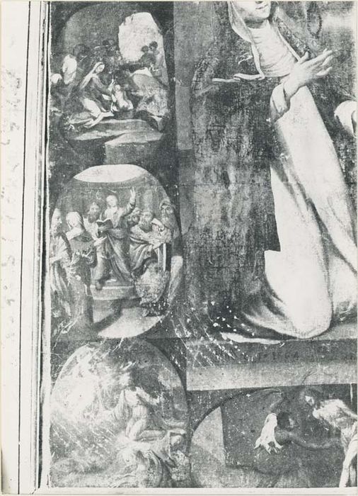tableau, cadre : Sainte Marthe, saint Martin évêque et sainte Marie-Madeleine - © Ministère de la Culture (France), Médiathèque du patrimoine et de la photographie, diffusion GrandPalaisRmn Photo