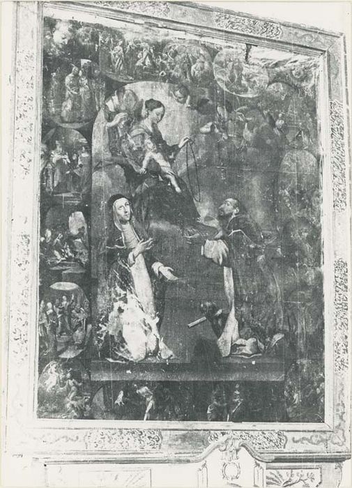 tableau, cadre : Sainte Marthe, saint Martin évêque et sainte Marie-Madeleine - © Ministère de la Culture (France), Médiathèque du patrimoine et de la photographie, diffusion GrandPalaisRmn Photo