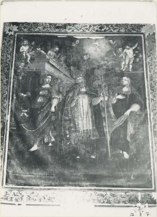 tableau, cadre : la Vierge et les mystères du rosaire - © Ministère de la Culture (France), Médiathèque du patrimoine et de la photographie, diffusion GrandPalaisRmn Photo