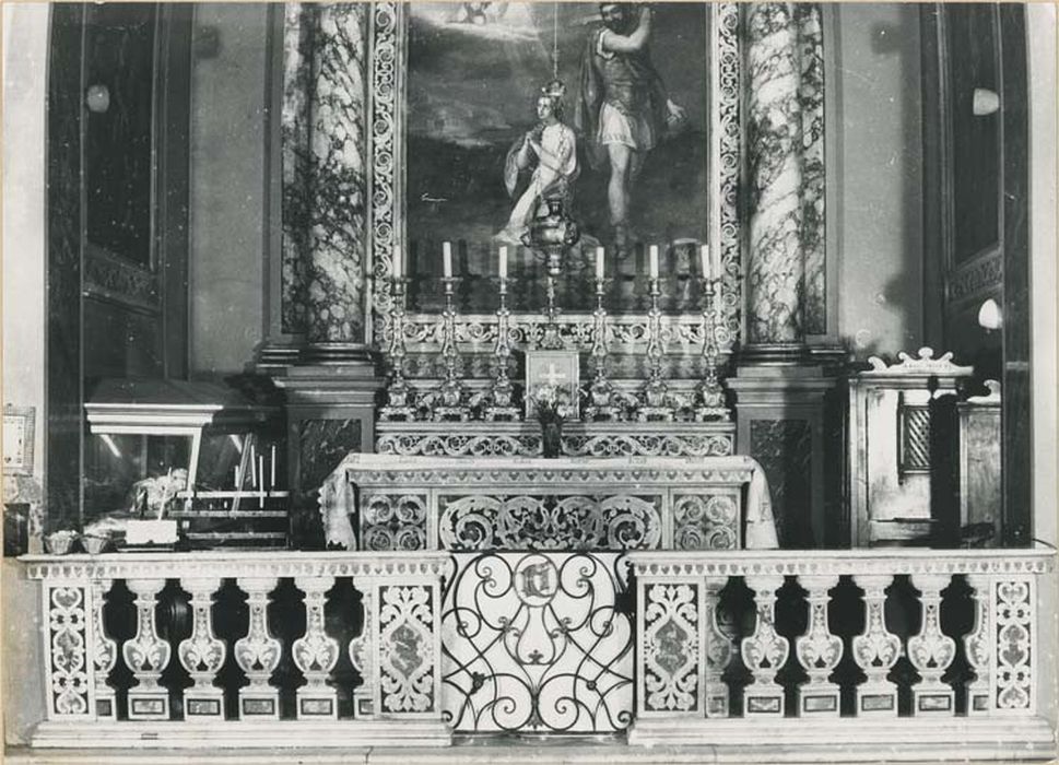 clôture de chapelle (table de communion) - © Ministère de la Culture (France), Médiathèque du patrimoine et de la photographie, diffusion GrandPalaisRmn Photo