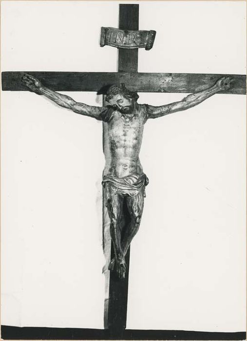 statue : Christ en croix - © Ministère de la Culture (France), Médiathèque du patrimoine et de la photographie, diffusion GrandPalaisRmn Photo