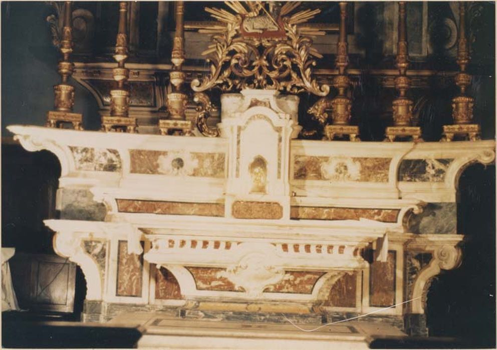 autel, retable (maître-autel)