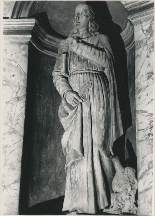 statue : Saint Jean (groupe sculpté, les Quatre évangélistes) - © Ministère de la Culture (France), Médiathèque du patrimoine et de la photographie, diffusion GrandPalaisRmn Photo