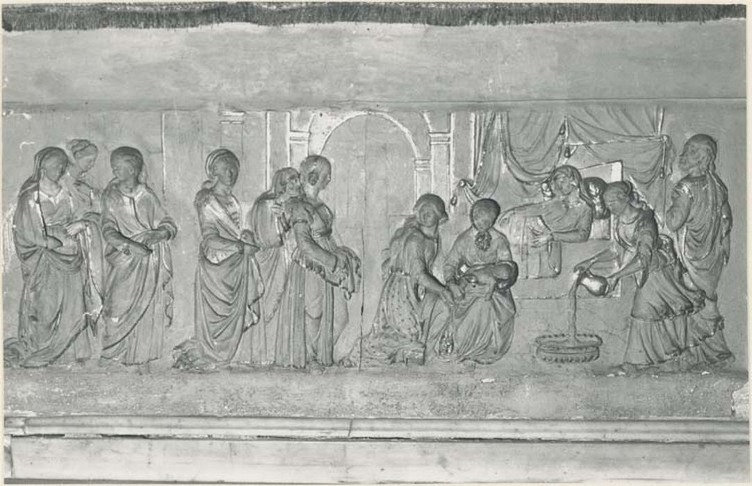 autel de la chapelle de la Vierge, tabernacle, 4 gradins d'autel, devant d'autel - © Ministère de la Culture (France), Médiathèque du patrimoine et de la photographie, diffusion GrandPalaisRmn Photo