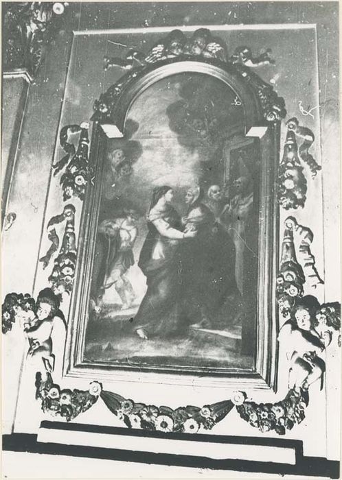 tableau, cadre : la Visitation - © Ministère de la Culture (France), Médiathèque du patrimoine et de la photographie, diffusion GrandPalaisRmn Photo