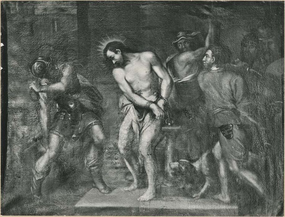 tableau : la Flagellation du Christ - © Ministère de la Culture (France), Médiathèque du patrimoine et de la photographie, diffusion GrandPalaisRmn Photo