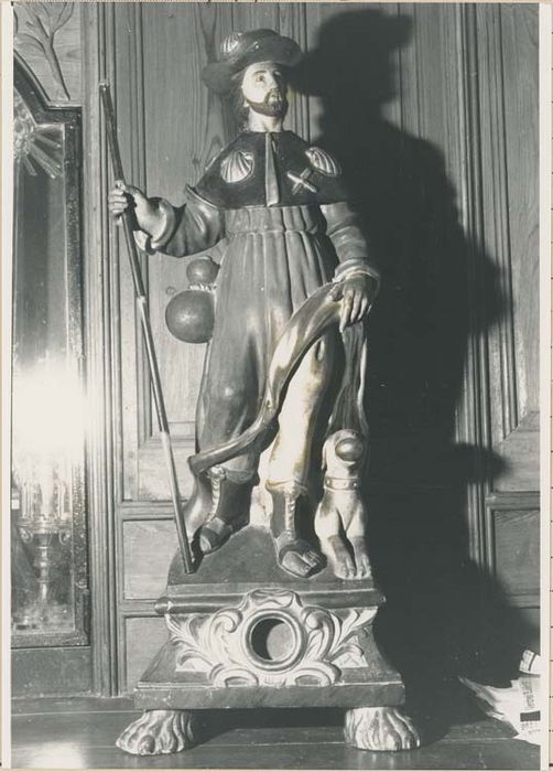 groupe sculpté-reliquaire : Saint Roch - © Ministère de la Culture (France), Médiathèque du patrimoine et de la photographie, diffusion GrandPalaisRmn Photo