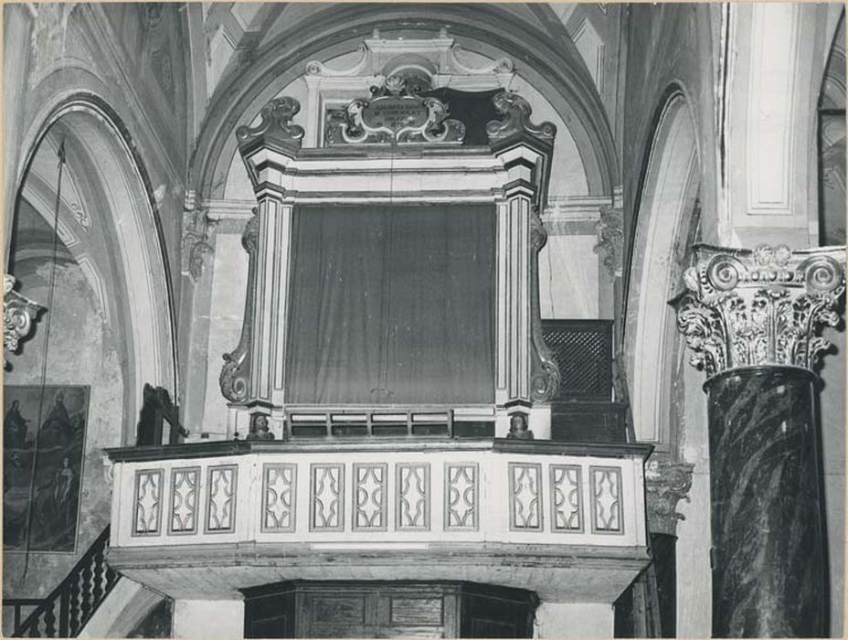 Orgue de tribune : buffet d'orgue