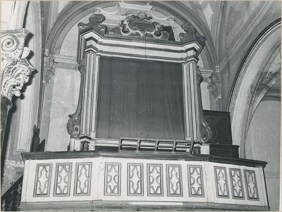 orgue de tribune : buffet d'orgue