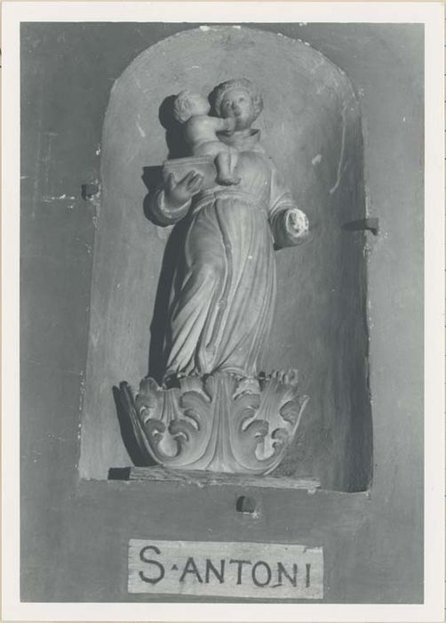 groupe sculpté : Saint Antoine de Padoue portant l’Enfant - © Ministère de la Culture (France), Médiathèque du patrimoine et de la photographie, diffusion GrandPalaisRmn Photo