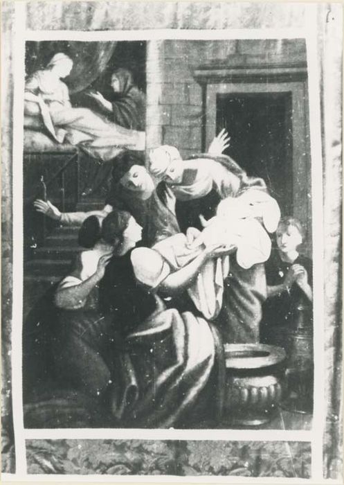 bannière de procession, 2 tableaux : la Nativité de la Vierge, saint Michel archange - © Ministère de la Culture (France), Médiathèque du patrimoine et de la photographie, diffusion GrandPalaisRmn Photo