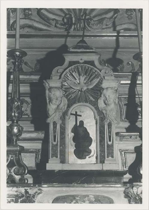 statue : Vierge à l'Enfant dite Notre-Dame-du-Mont-Carmel