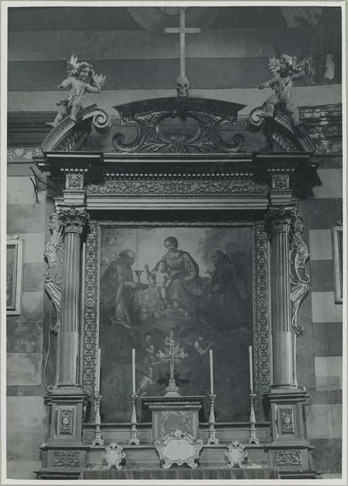 tableau : l'Adoration de la sainte Vierge - © Ministère de la Culture (France), Médiathèque du patrimoine et de la photographie, diffusion GrandPalaisRmn Photo