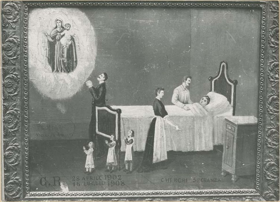 tableau ex-voto : Guérison d'un enfant - © Ministère de la Culture (France), Médiathèque du patrimoine et de la photographie, diffusion GrandPalaisRmn Photo