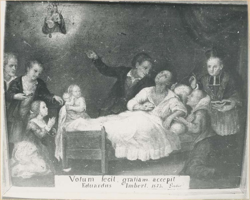 tableau ex-voto : Guérison d'un malade - © Ministère de la Culture (France), Médiathèque du patrimoine et de la photographie, diffusion GrandPalaisRmn Photo