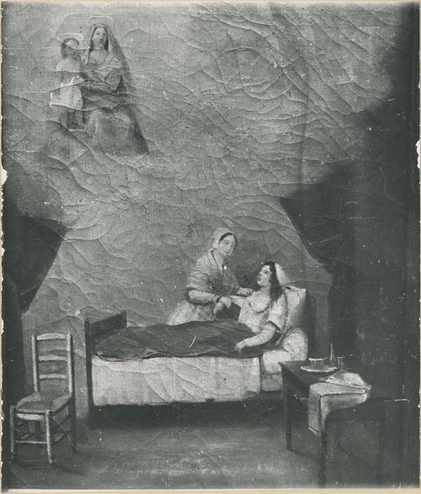 tableau ex-voto : Guérison d'une malade - © Ministère de la Culture (France), Médiathèque du patrimoine et de la photographie, diffusion GrandPalaisRmn Photo