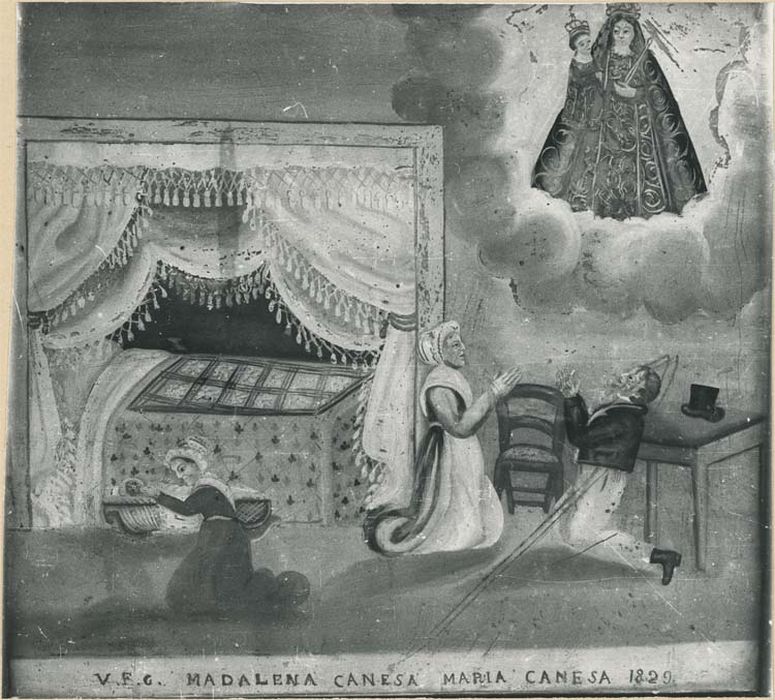 tableau ex-voto : Guérison d'un malade - © Ministère de la Culture (France), Médiathèque du patrimoine et de la photographie, diffusion GrandPalaisRmn Photo