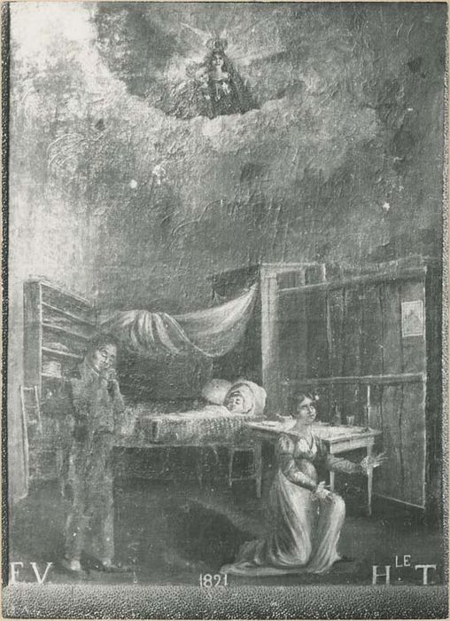 tableau ex-voto : Guérison d'une malade - © Ministère de la Culture (France), Médiathèque du patrimoine et de la photographie, diffusion GrandPalaisRmn Photo