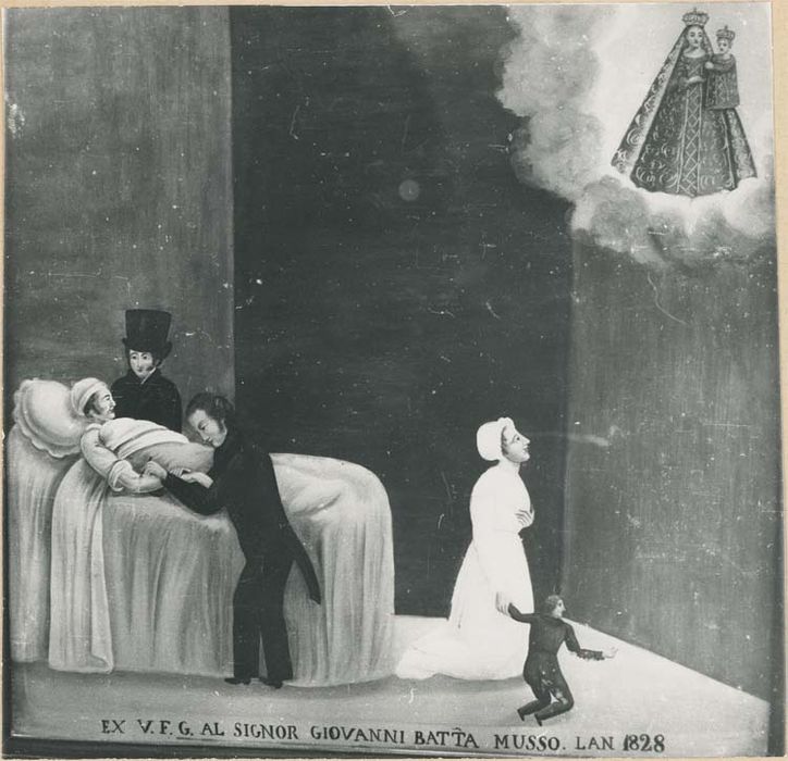 tableau ex-voto : Guérison d'un malade - © Ministère de la Culture (France), Médiathèque du patrimoine et de la photographie, diffusion GrandPalaisRmn Photo