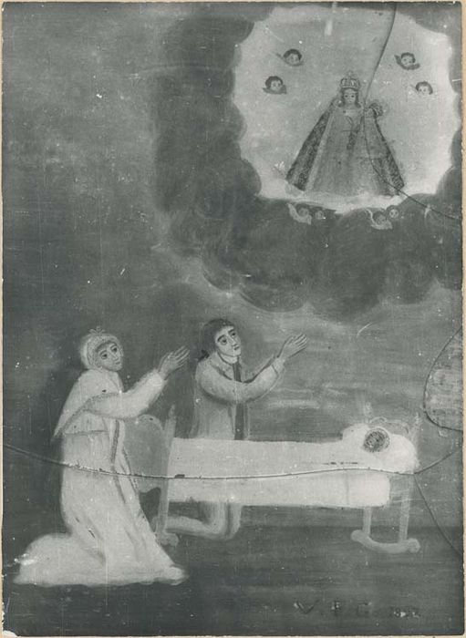 tableau ex-voto : Guérison d'un enfant malade - © Ministère de la Culture (France), Médiathèque du patrimoine et de la photographie, diffusion GrandPalaisRmn Photo