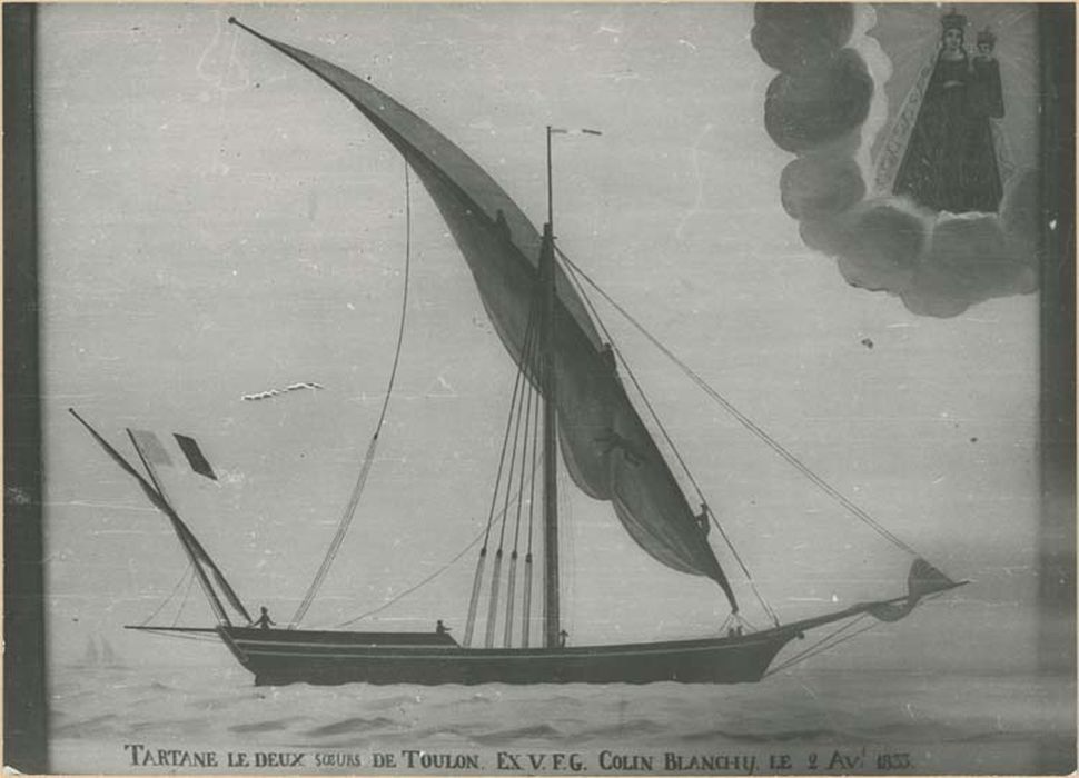 tableau ex-voto : Accident sur un bateau - © Ministère de la Culture (France), Médiathèque du patrimoine et de la photographie, diffusion GrandPalaisRmn Photo