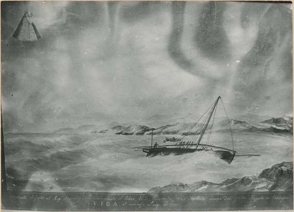 tableau ex-voto : Barque dans la tempête - © Ministère de la Culture (France), Médiathèque du patrimoine et de la photographie, diffusion GrandPalaisRmn Photo