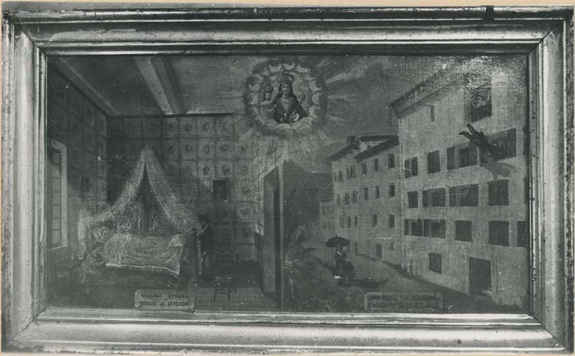 tableau ex-voto : Deux familles de l'Escarène - © Ministère de la Culture (France), Médiathèque du patrimoine et de la photographie, diffusion GrandPalaisRmn Photo