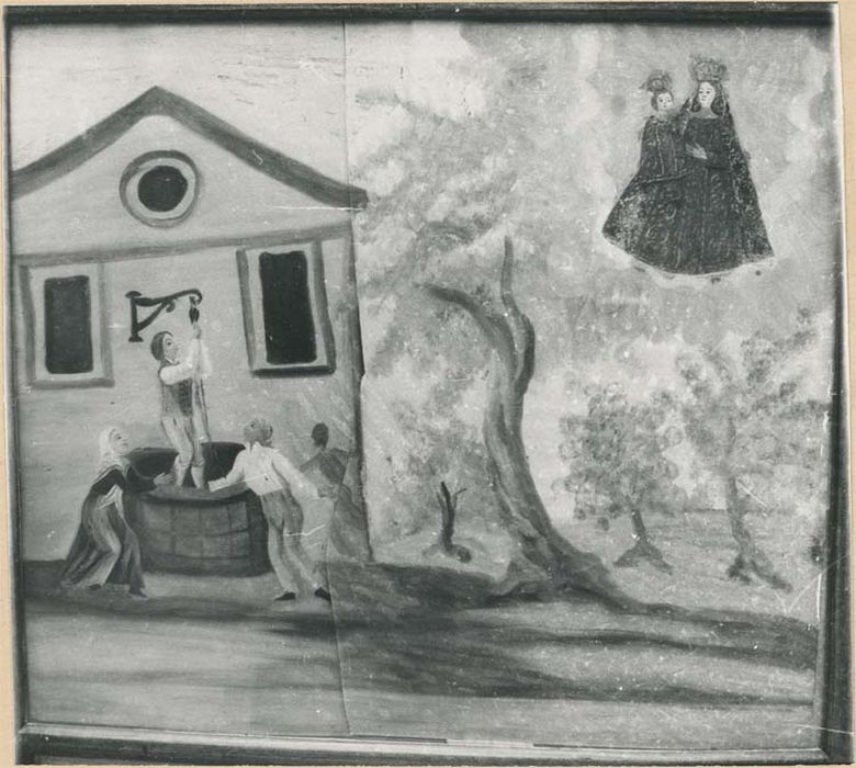 tableau ex-voto : Jeune homme tombant dans un puits - © Ministère de la Culture (France), Médiathèque du patrimoine et de la photographie, diffusion GrandPalaisRmn Photo