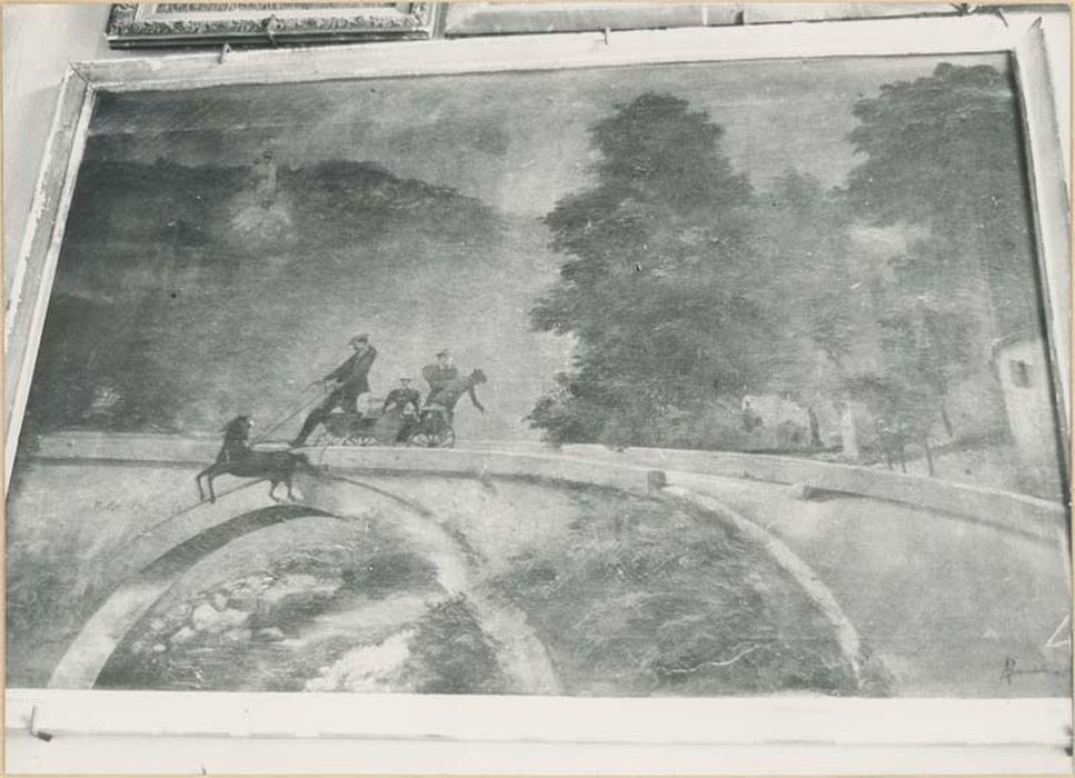 tableau ex-voto : Cheval faisant une chute dans la rivière - © Ministère de la Culture (France), Médiathèque du patrimoine et de la photographie, diffusion GrandPalaisRmn Photo