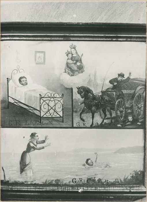 tableau ex-voto : Trois scènes - © Ministère de la Culture (France), Médiathèque du patrimoine et de la photographie, diffusion GrandPalaisRmn Photo