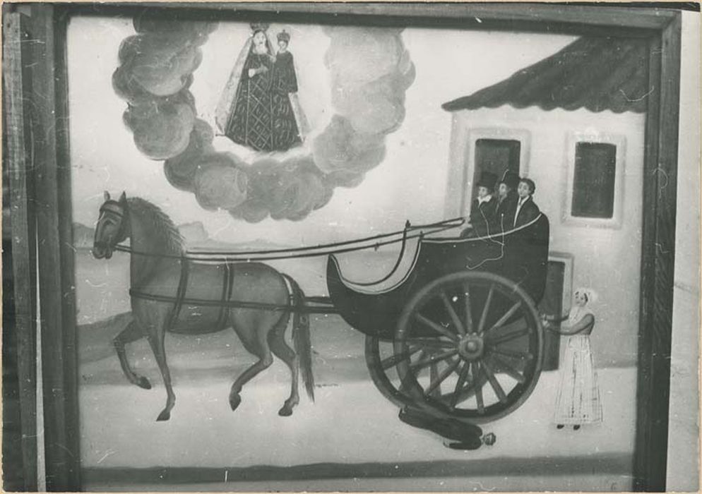 tableau ex-voto : Enfant sous les roues d'une calèche - © Ministère de la Culture (France), Médiathèque du patrimoine et de la photographie, diffusion GrandPalaisRmn Photo