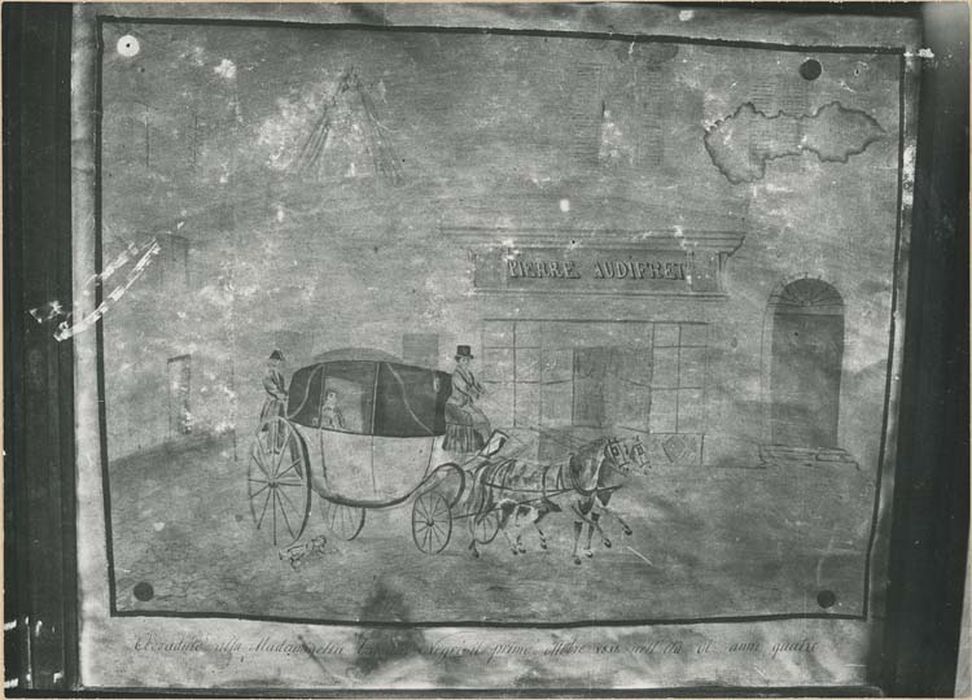 tableau ex-voto : Enfant sous les roues d'un fiacre - © Ministère de la Culture (France), Médiathèque du patrimoine et de la photographie, diffusion GrandPalaisRmn Photo