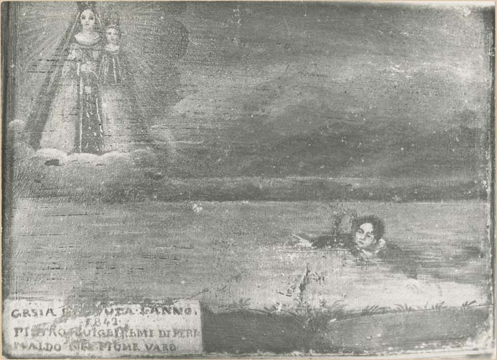 tableau ex-voto : Enfant sauvé de la noyade - © Ministère de la Culture (France), Médiathèque du patrimoine et de la photographie, diffusion GrandPalaisRmn Photo