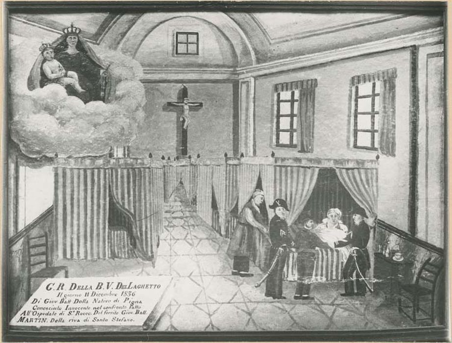 tableau ex-voto : un Homme disculpé d'une accusation - © Ministère de la Culture (France), Médiathèque du patrimoine et de la photographie, diffusion GrandPalaisRmn Photo