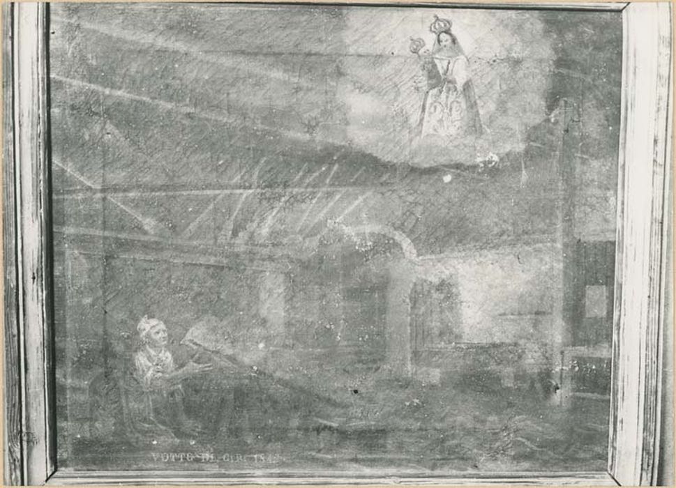 tableau ex-voto : Incendie dans un four de boulanger - © Ministère de la Culture (France), Médiathèque du patrimoine et de la photographie, diffusion GrandPalaisRmn Photo