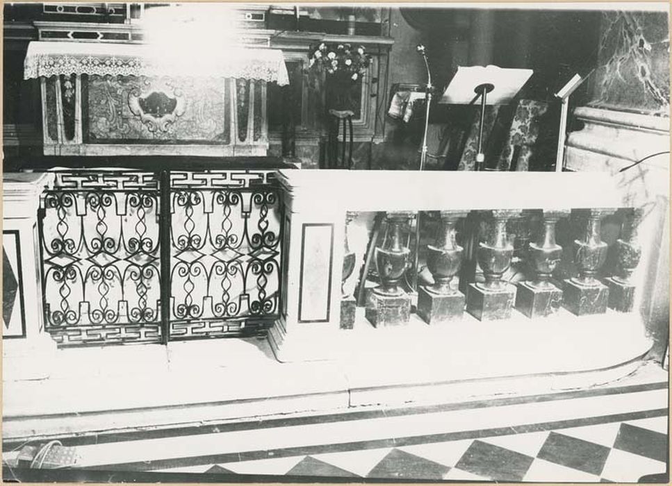 clôture de choeur (balustrade et grille) - © Ministère de la Culture (France), Médiathèque du patrimoine et de la photographie, diffusion GrandPalaisRmn Photo