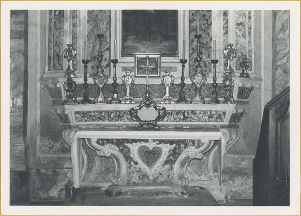 autel retable de la chapelle de la Vierge-de-Miséricorde
