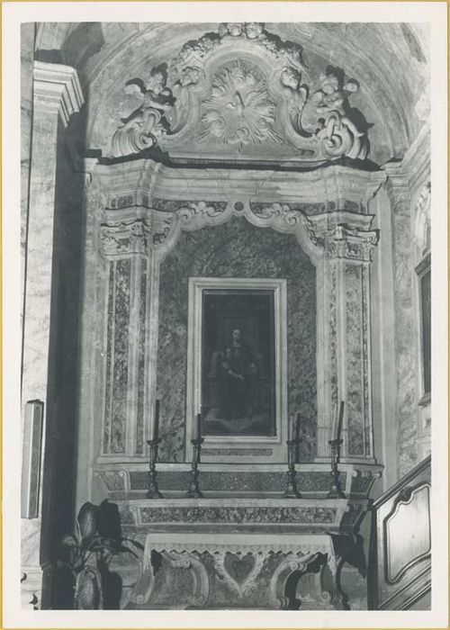 autel retable de la chapelle de la Vierge-de-Miséricorde