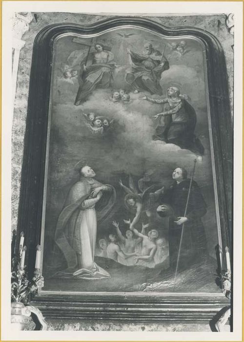 autel retable des Ames du Purgatoire, tableau : le Rachat des âmes du Purgatoire