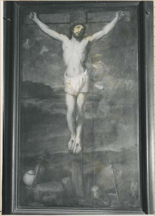 tableau, cadre : Christ en croix - © Ministère de la Culture (France), Médiathèque du patrimoine et de la photographie, diffusion GrandPalaisRmn Photo