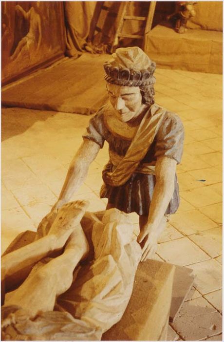 Statue : le Premier valet de la Mise au tombeau