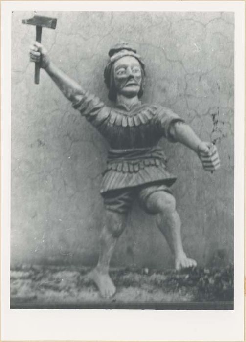 statue : le Soldat de la mise en croix