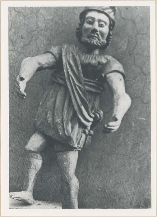 statue : le Second valet de la Mise au tombeau