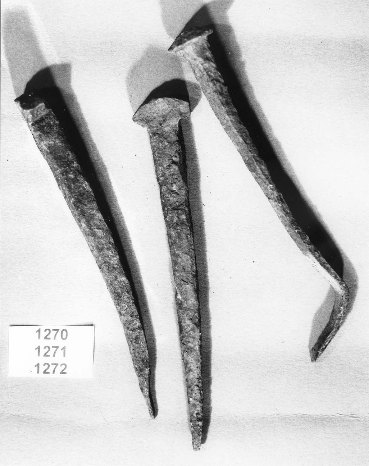 Broches de charpente, copie du 15e siècle [?]