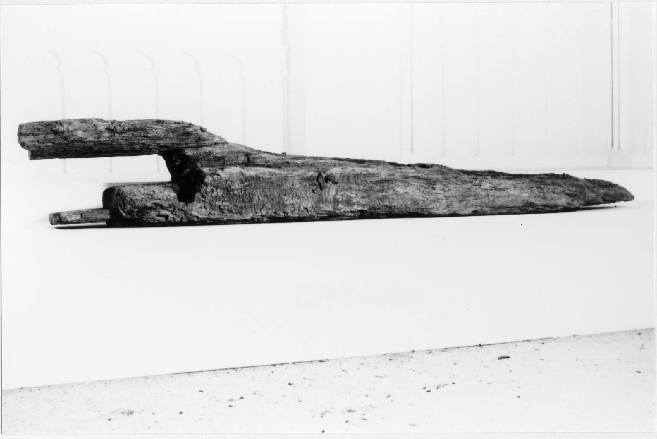 Échantillon de pièce de bois de pan de bois