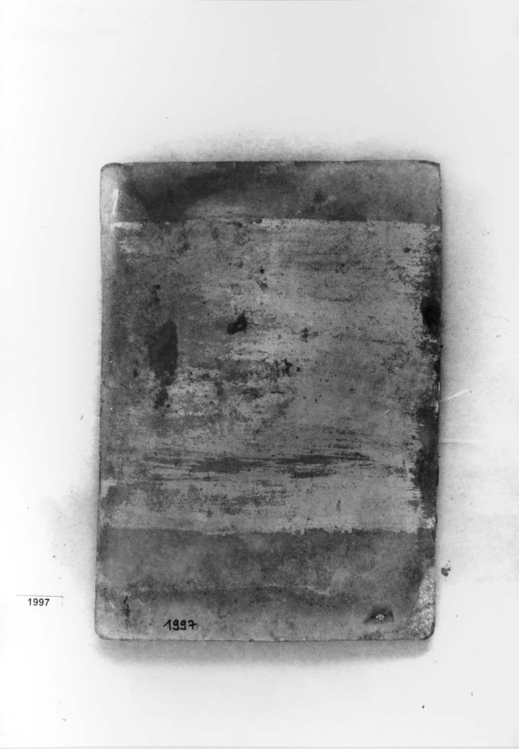 Molon de couverture, tuile plate placée sous tuile creuse