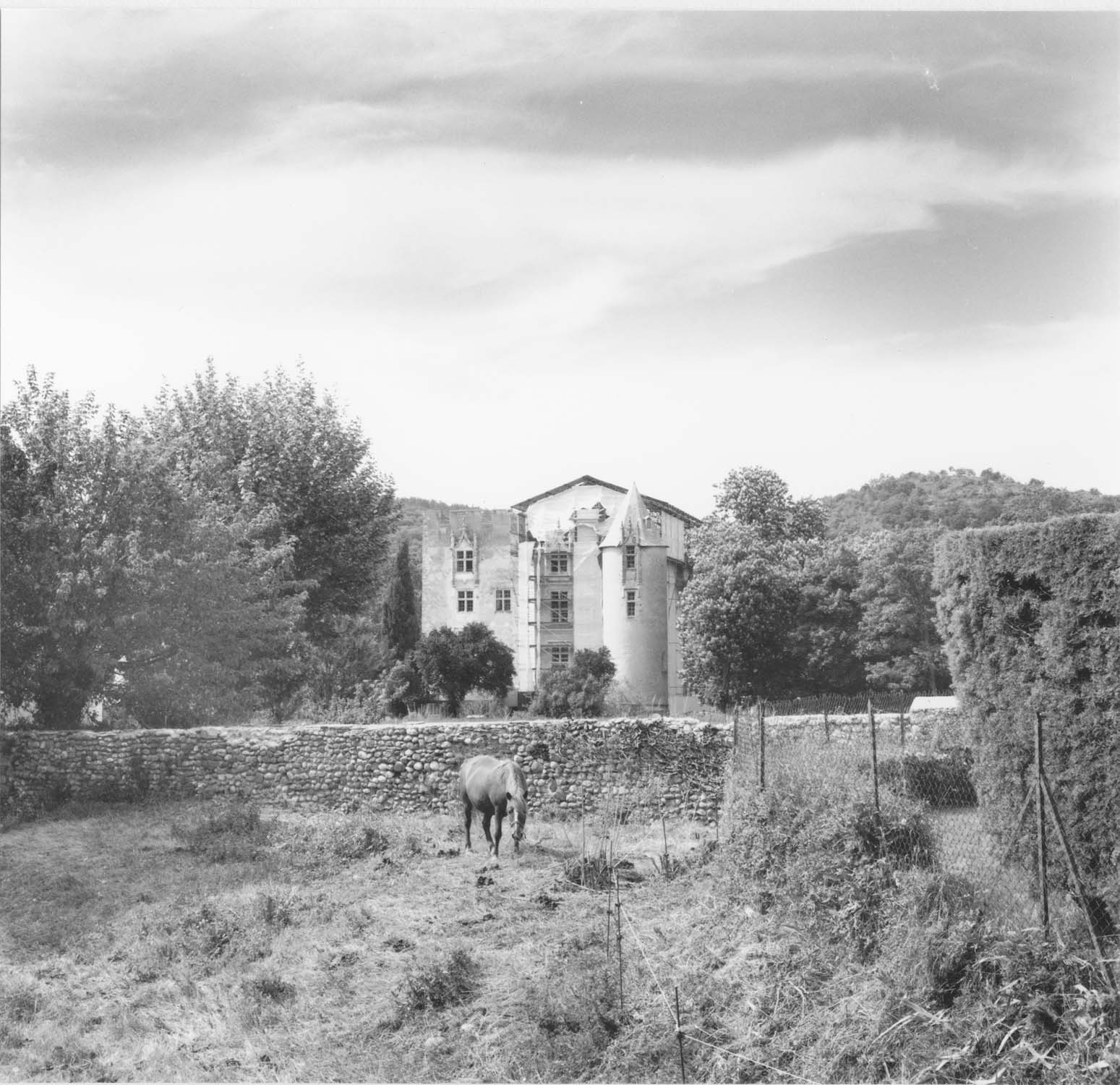 Façade sud, vue d'ensemble