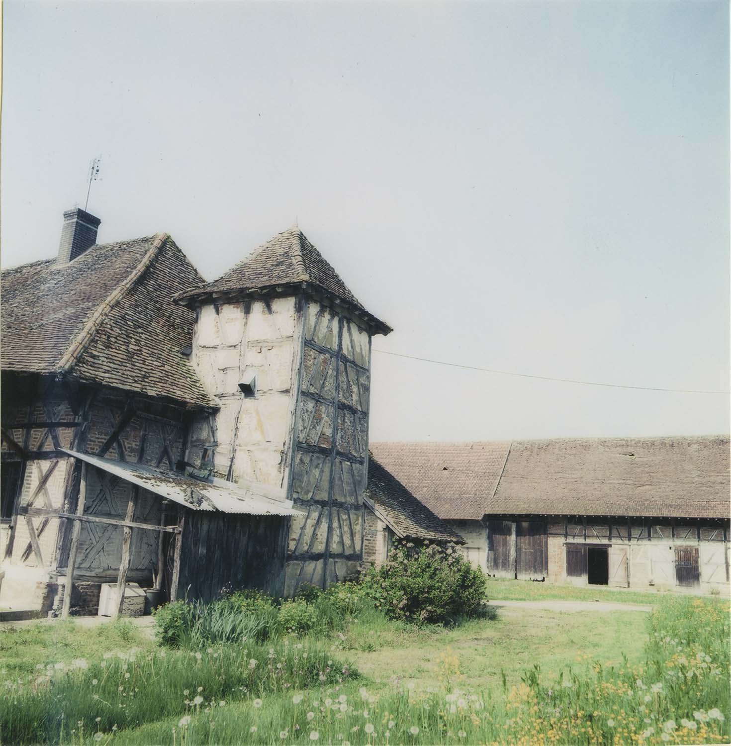 Colombier ; construction à pans de bois