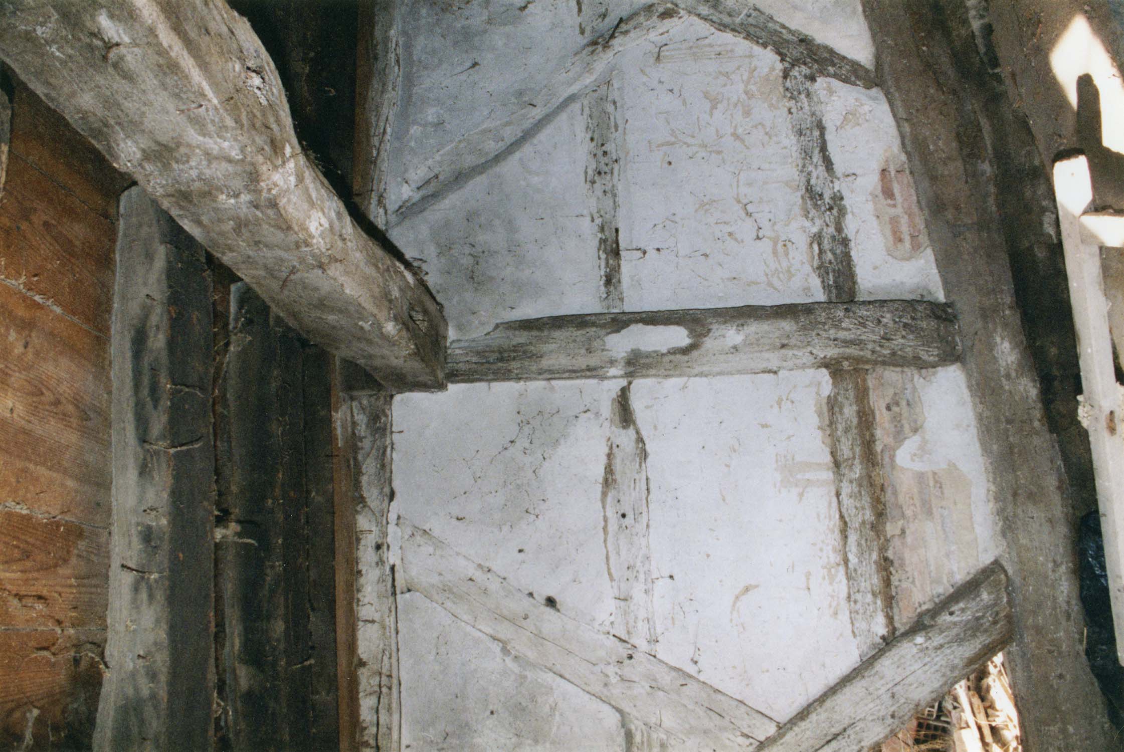 Détail du pan de bois