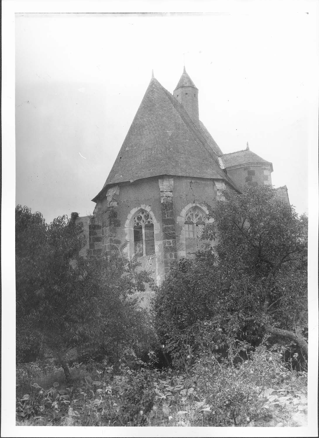 Chapelle, vue extérieure du choeur